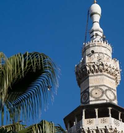 Marea Moschee din Damasc (a Omeiazilor) "leagă" crestinismul de islam